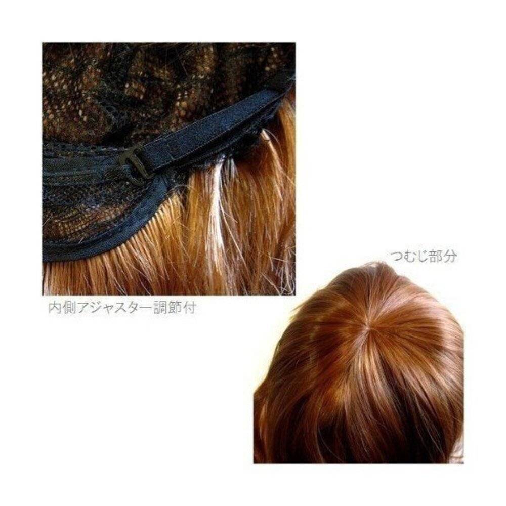 レディース ウィッグ 茶髪 ショートボブ かつら レディース ボブ ショート  - 画像3