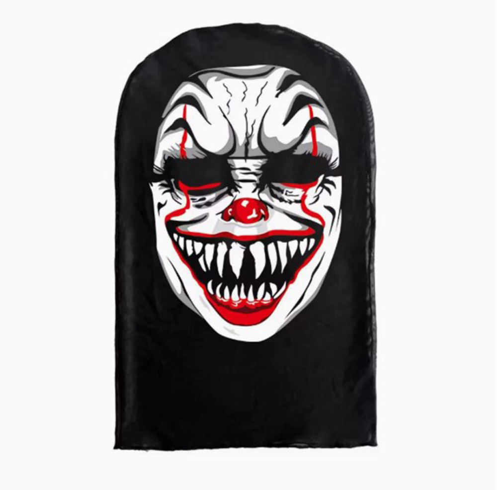 3D プリント 仮面 ホラー 被り物 ジョーカー ハロウィン フェイス マスク メッシュ コスプレ ピエロ