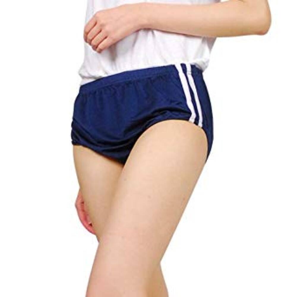 ブルマー サイドライン レッド 紺 ネイビー パンツ ショーツ ショーツ コスプレ 制服   