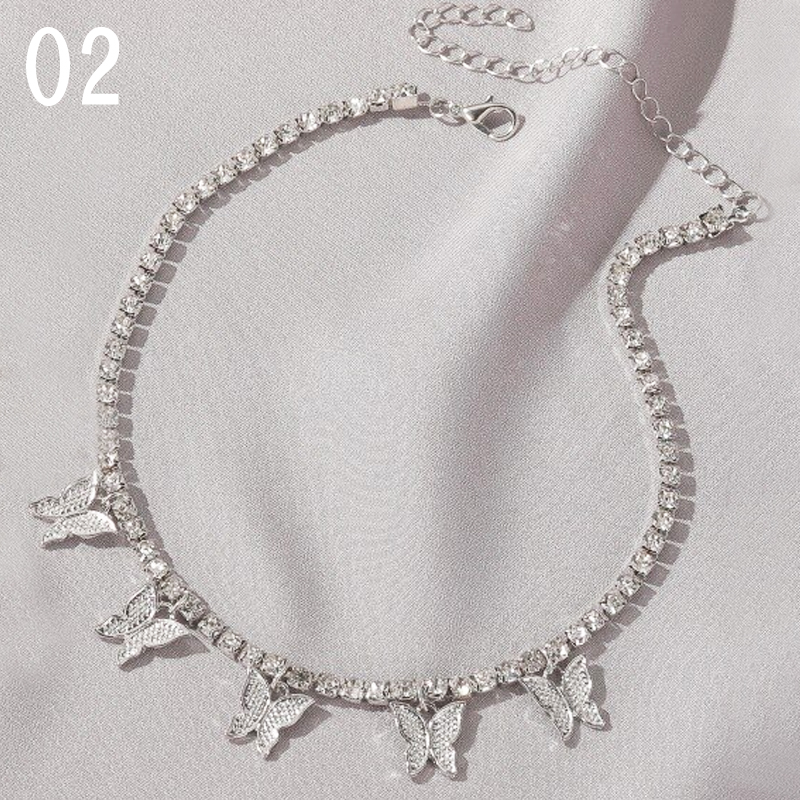 キューバ バタフライ ネックレス 蝶々 ペンダント  ジュエリー ファッション アクセサリー| 02