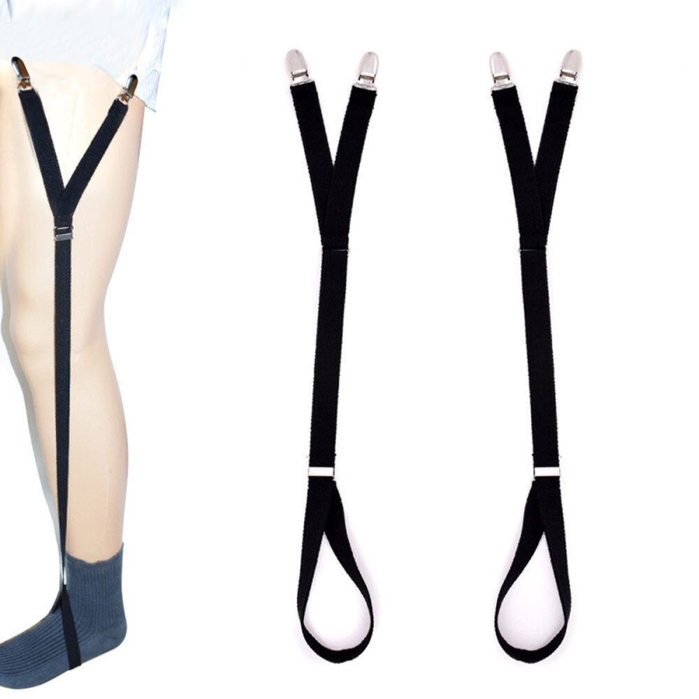メンズ シャツガーター シャツストッパー ズレ防止 バンド シャツ保持 裾固定 ストラップ 調整可能 ビジネス 制服