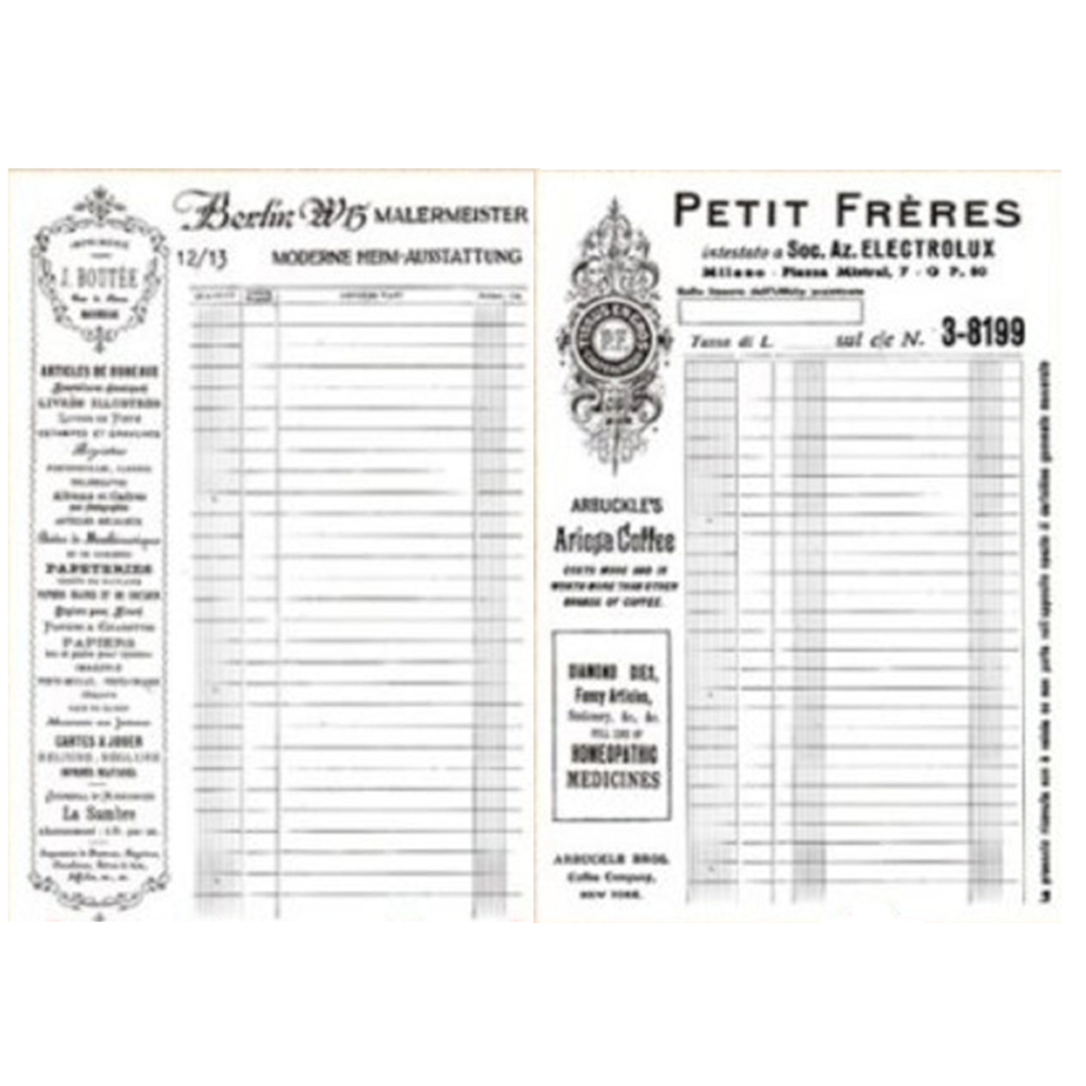 メモパッド 付箋 チケット ワークショップ ペーパー 文房具 アンティーク おしゃれ コラージュ