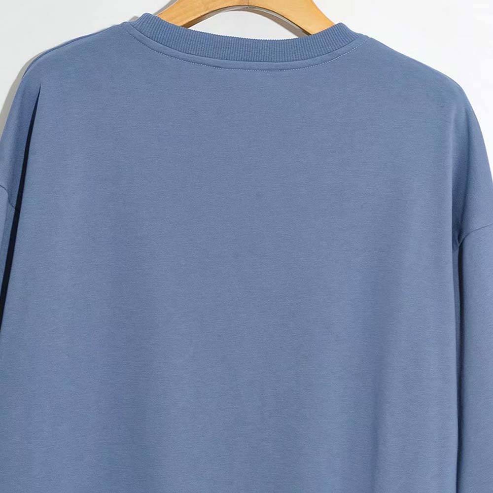 Sサイズ ブルー プリント 長袖 トップス スウェット トレーナー ディズニー ダンボ ディズニー  - 画像4