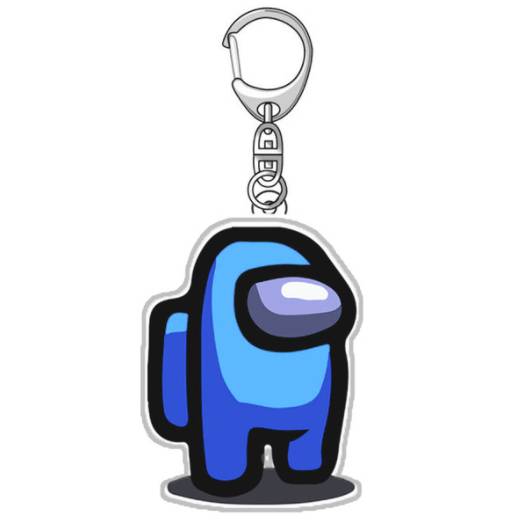 Among Us キーホルダー グッズ アクリル 宇宙人狼 カラフル ギフト キー ホルダー 装飾 アクセサリー キーリング アマングアス アマンガス アモングアス - 画像1