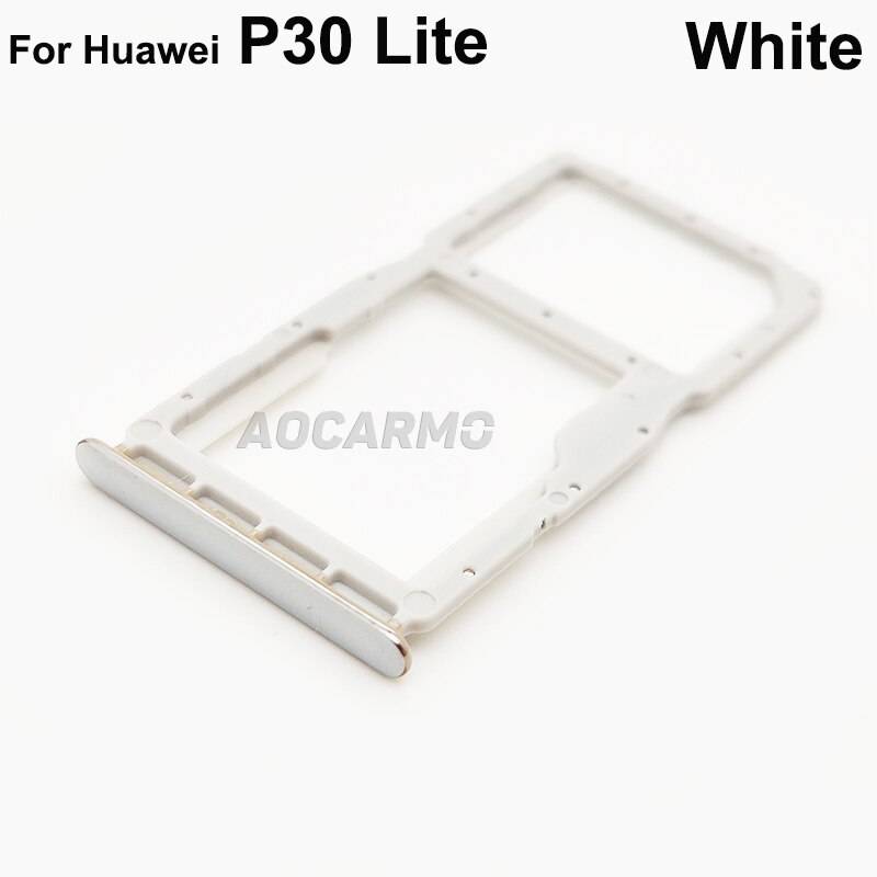 Huawei P30 Lite SIM シムトレイ Micro SD ホルダー ファーウェイ スマホ 白