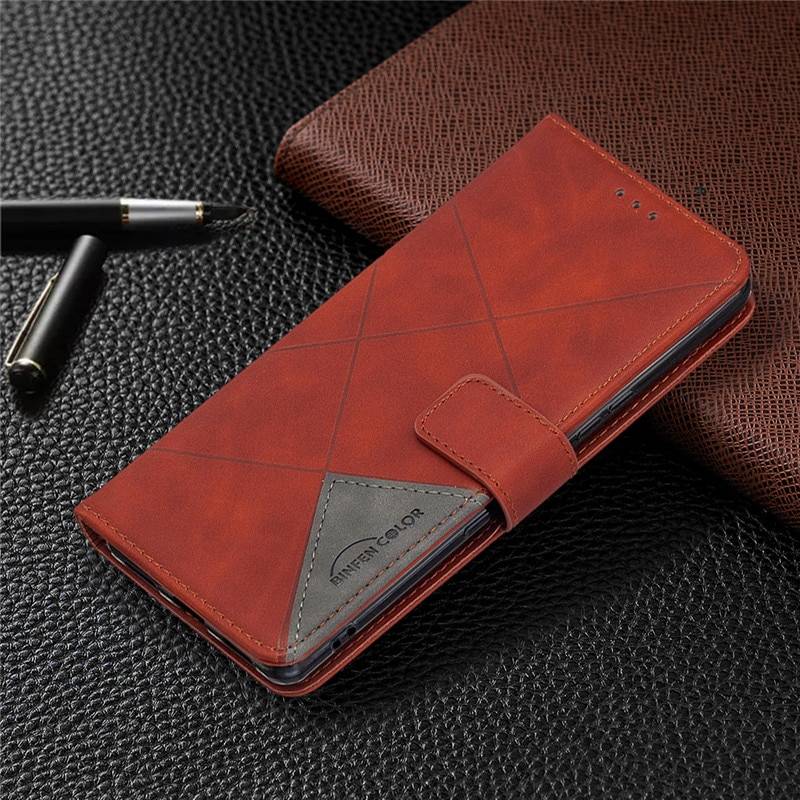 Galaxy A32 ケース 手帳型 カバー 赤 PUレザー スタンド機能 マグネット式 カード収納  赤 - 画像1