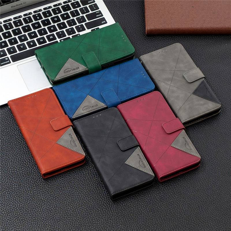 Galaxy A32 ケース 手帳型 カバー 赤 PUレザー スタンド機能 マグネット式 カード収納  赤 - 画像7