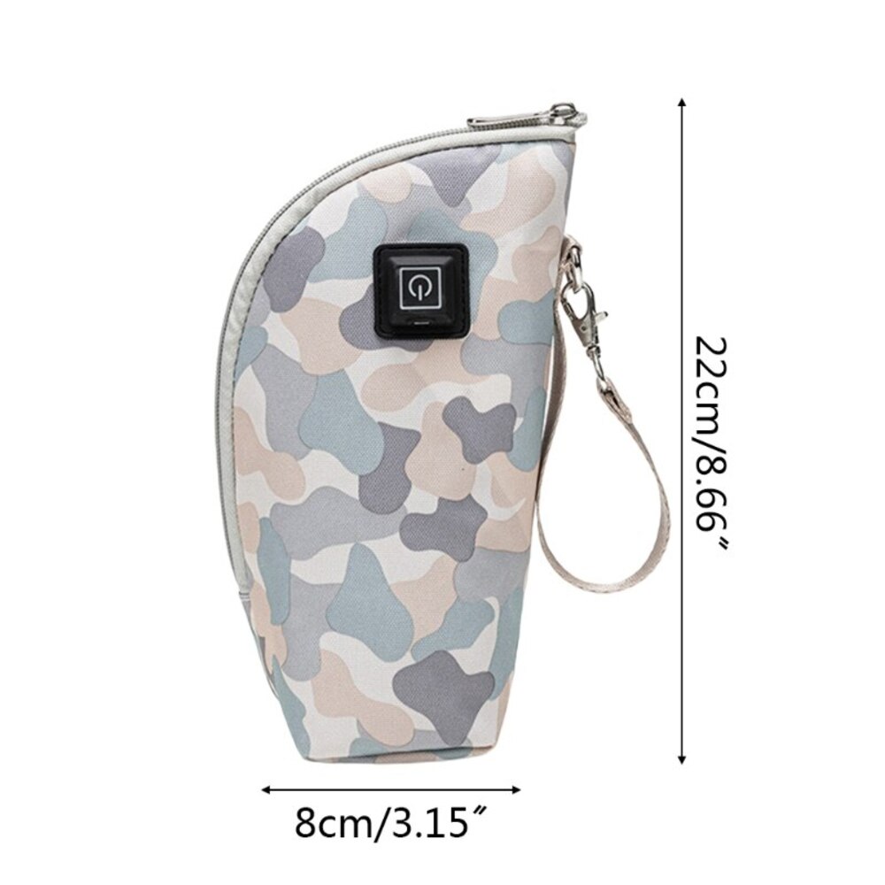 バッテリー ケーブル 電源 ポート USB 充電式 メモリ ポータブル type  グレー-USB