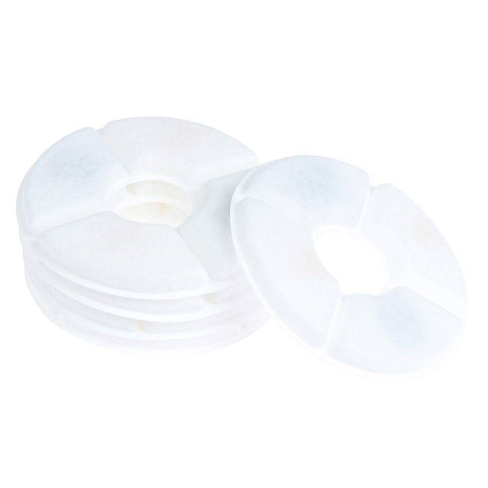 活性炭交換フィルター　ペット ファウンテン ウォーター チャコール フィルター ディスペンサー 5枚セット 