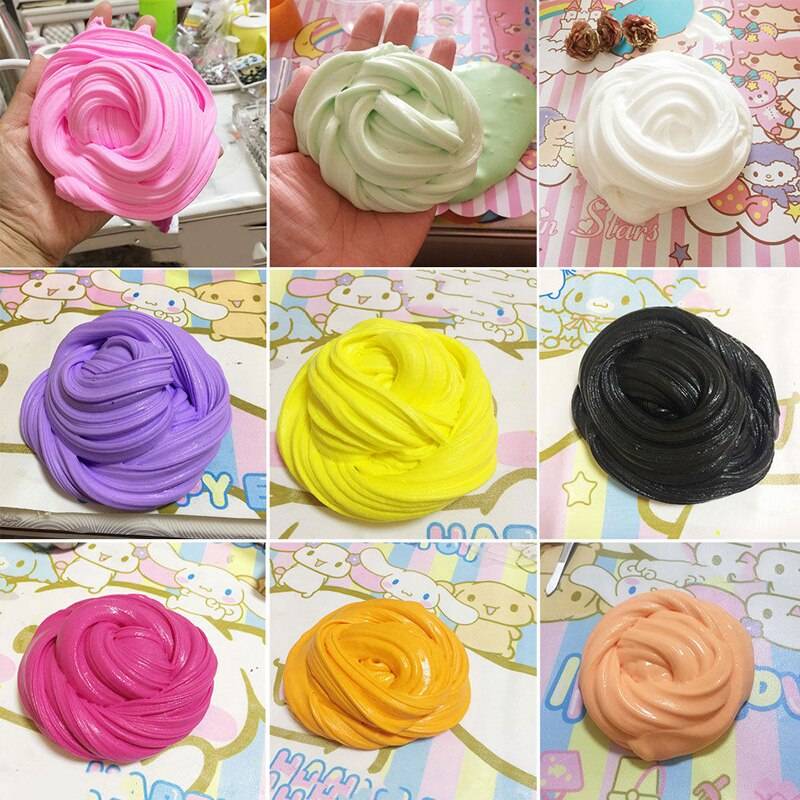 スライム  30g ビッグパックハンドガム プレイドウ ふわふわ フロームリズンライト クレイ  紫 - 画像4