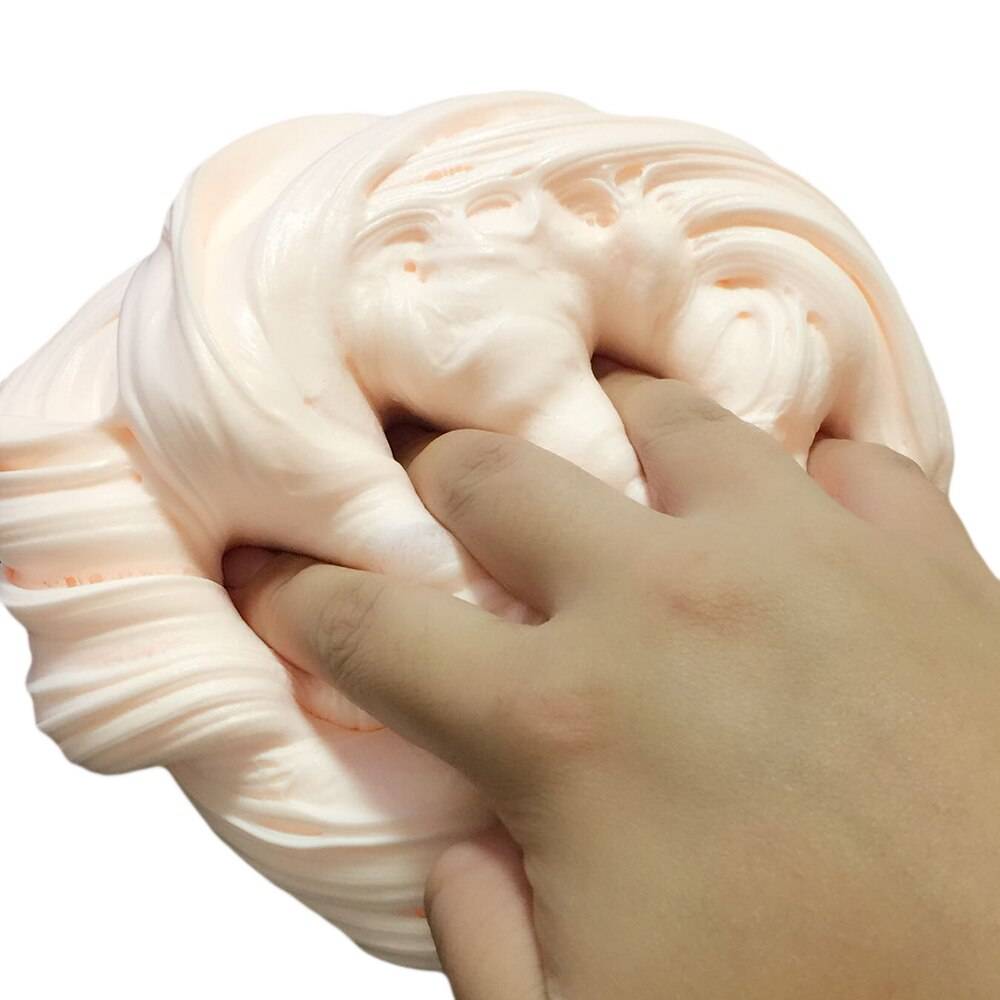 スライム  30g ビッグパックハンドガム プレイドウ ふわふわ フロームリズンライト クレイ  紫 - 画像6