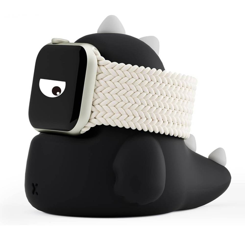 アップル ウォッチ 卓上 充電 スタンド Qi USB 恐竜 AppleWatch  ブラック - 画像10