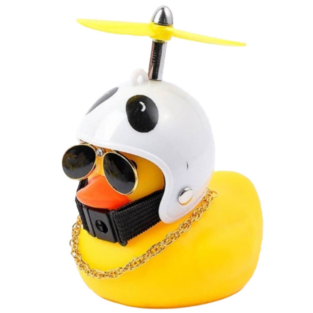 バイク 自転車 かわいい 子供 アヒル ヘルメット 音が鳴る  自転車ベル パンダ - 画像8