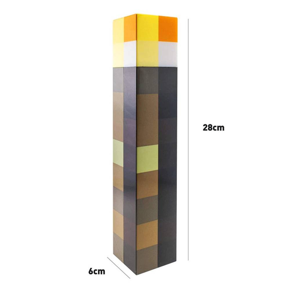 マインクラフト マイクラ pc UBS 充電 たいまつ ライト  ブラウン - 画像7