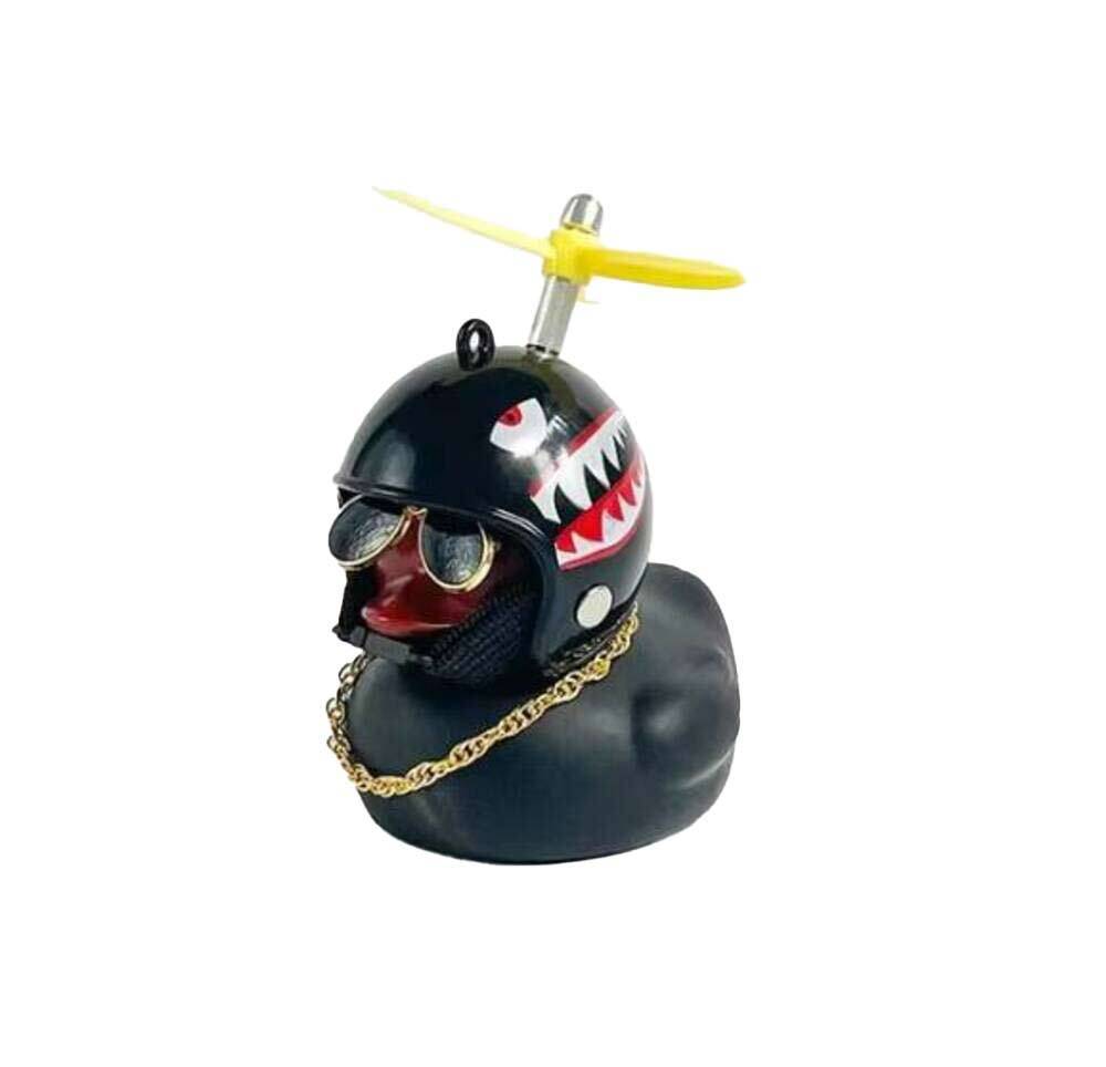 かわいい カスタム 雑貨 可愛い ロードバイク 飾り ダック 自転車グッズ プロペ  シャーク