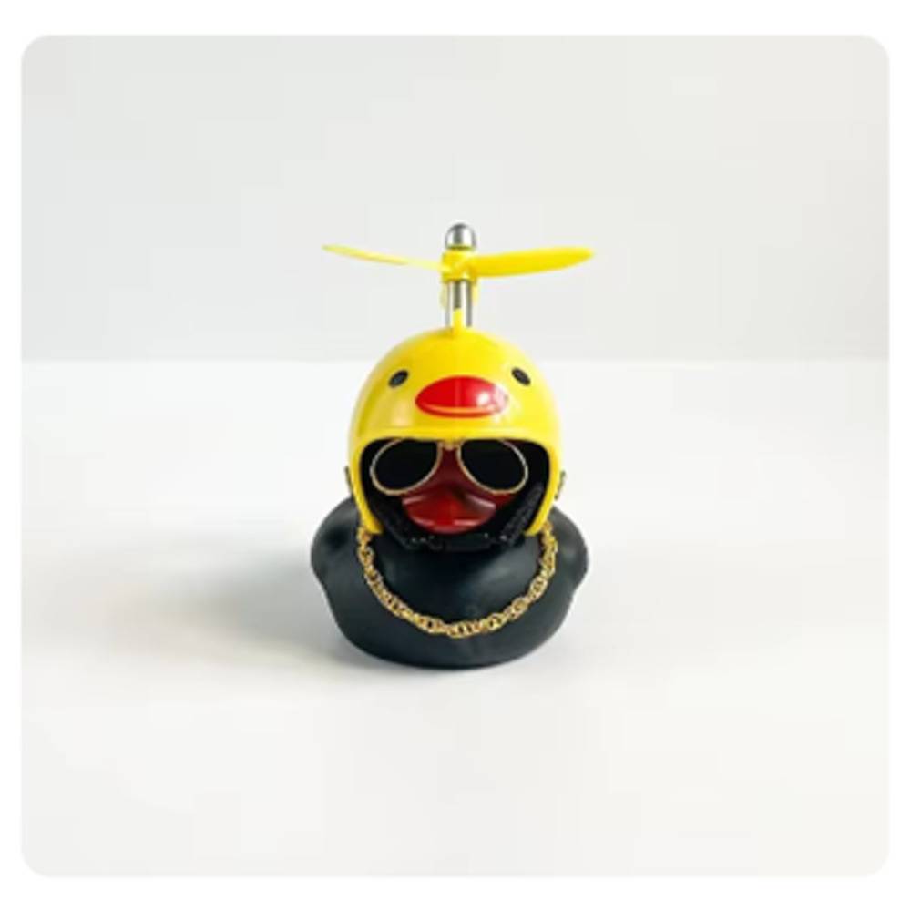 アヒル バイク かわいい 自転車 おもちゃ ヘルメット 音が鳴る ちょいワル プロペラ付き  牛 - 画像5