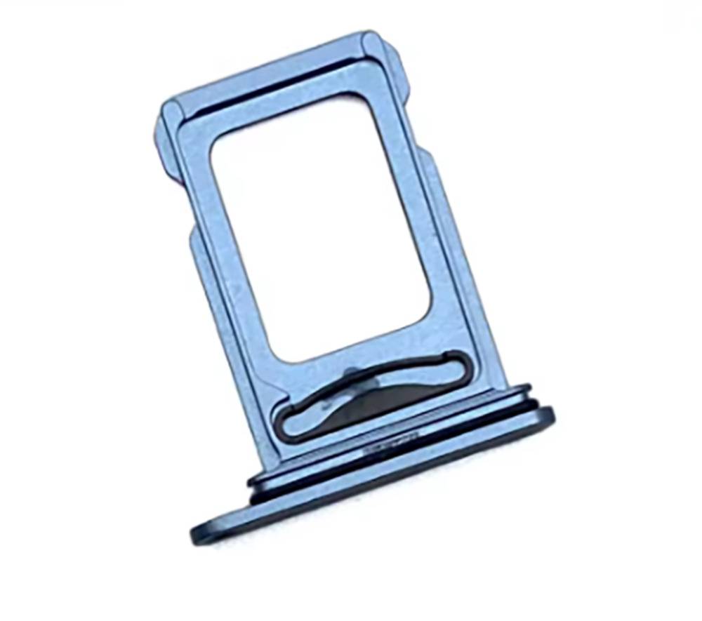 SIMカード ダブルスロット シムトレイ  iPhone14 14Pro 14ProMax ブルー