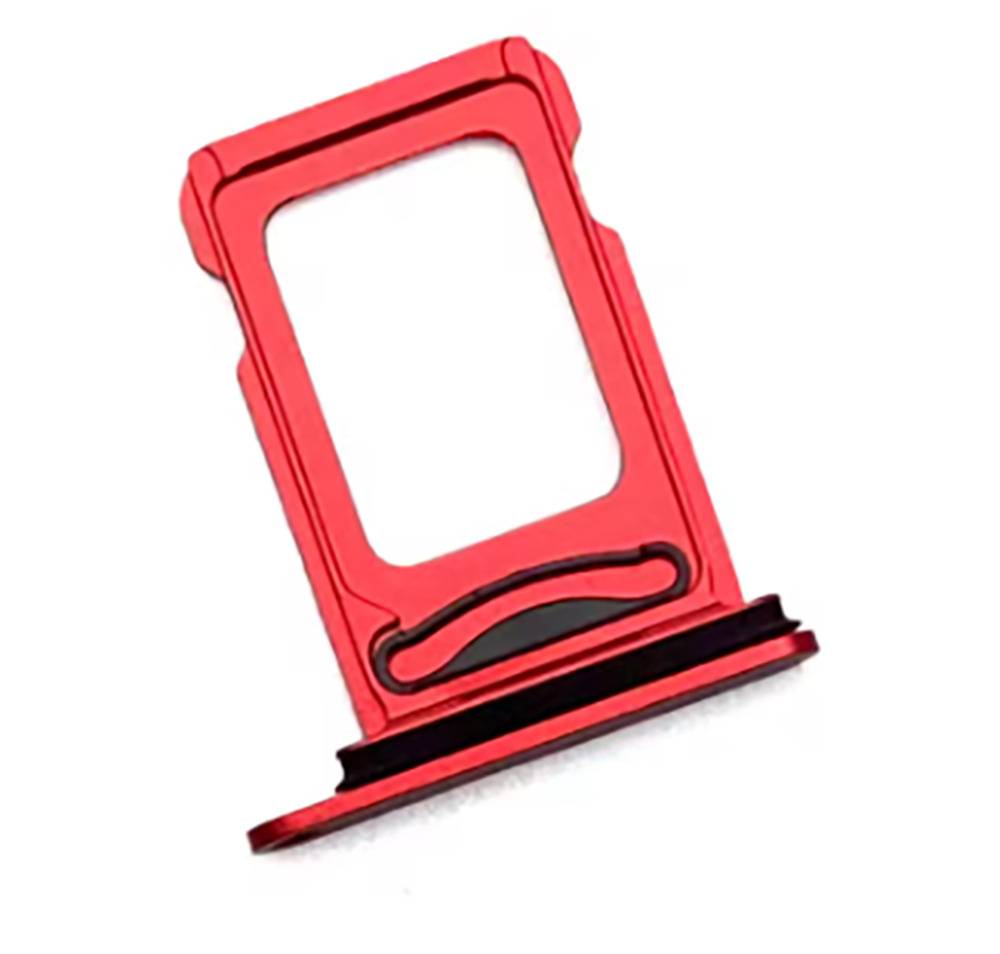 SIMカード ダブルスロット シムトレイ  iPhone14 14Pro 14ProMax レッド