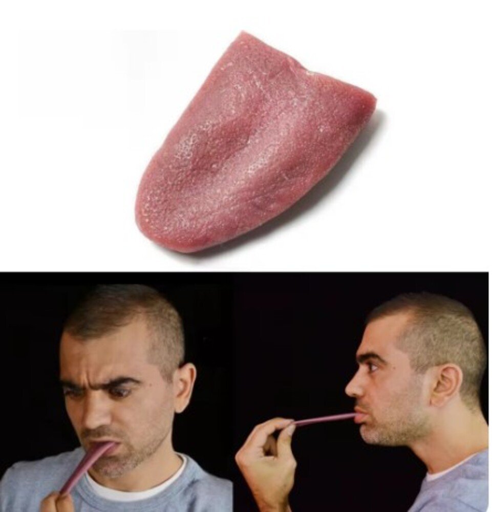 いたずら フェイク タン リアルな舌 ジョーク グッズ ドッキリ マジック 手品 小道具 