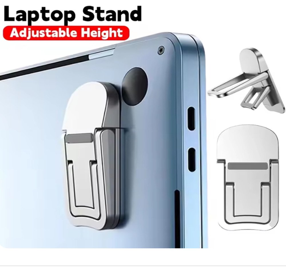 パソコン スタンド 折りたたみ式 高さ調整可能 ポータブル ラップトップスタンド 薄型  