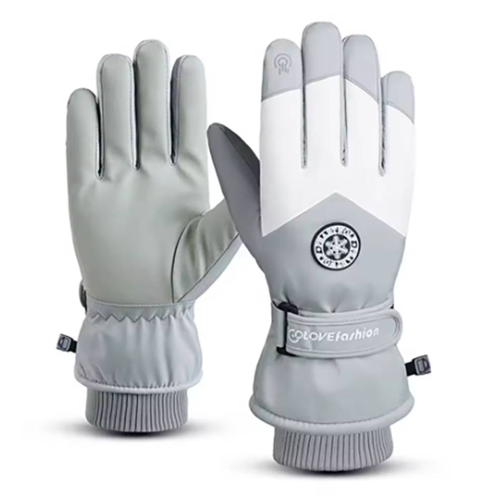 バイク レディース メンズ スマホ対応 防水 作業用 通勤 自転車 滑り止め 防寒 保温 厚手 お出  白