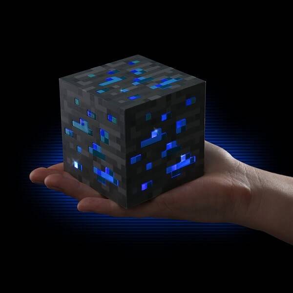 Minecraft ライト ダイヤモンド鉱石 おもちゃ マインクラフト マイクラ  Led ダイヤモンド - 画像2