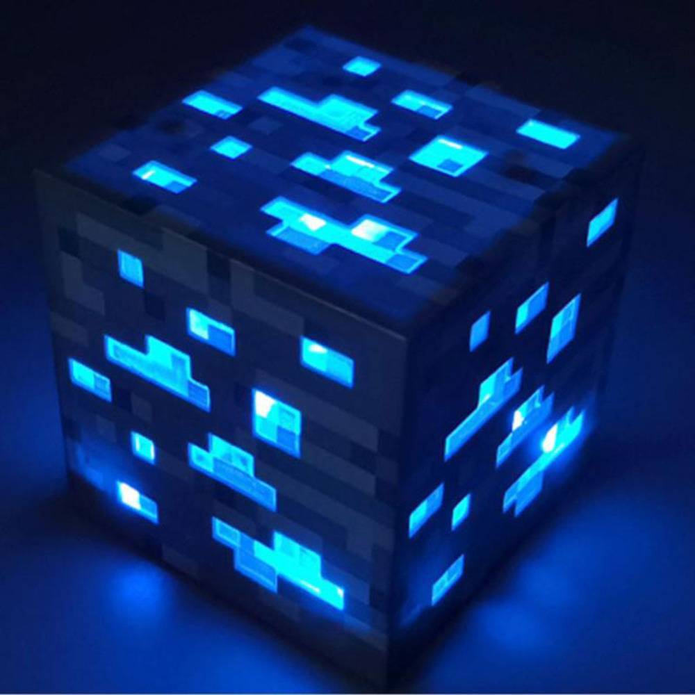 Minecraft ライト ダイヤモンド鉱石 おもちゃ マインクラフト マイクラ  Led ダイヤモンド - 画像4