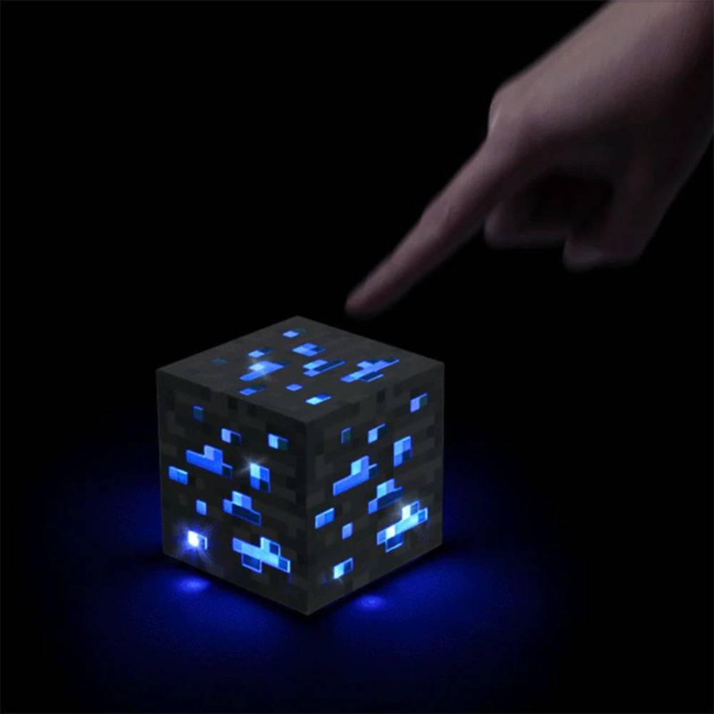 Minecraft ライト ダイヤモンド鉱石 おもちゃ マインクラフト マイクラ  Led ダイヤモンド - 画像5