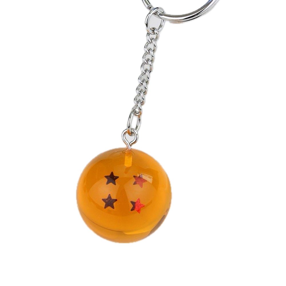 ドラゴンボール グッズ 水晶球 キーホルダー 四星球 神龍 スーシンチュウ アニメ 4つ星