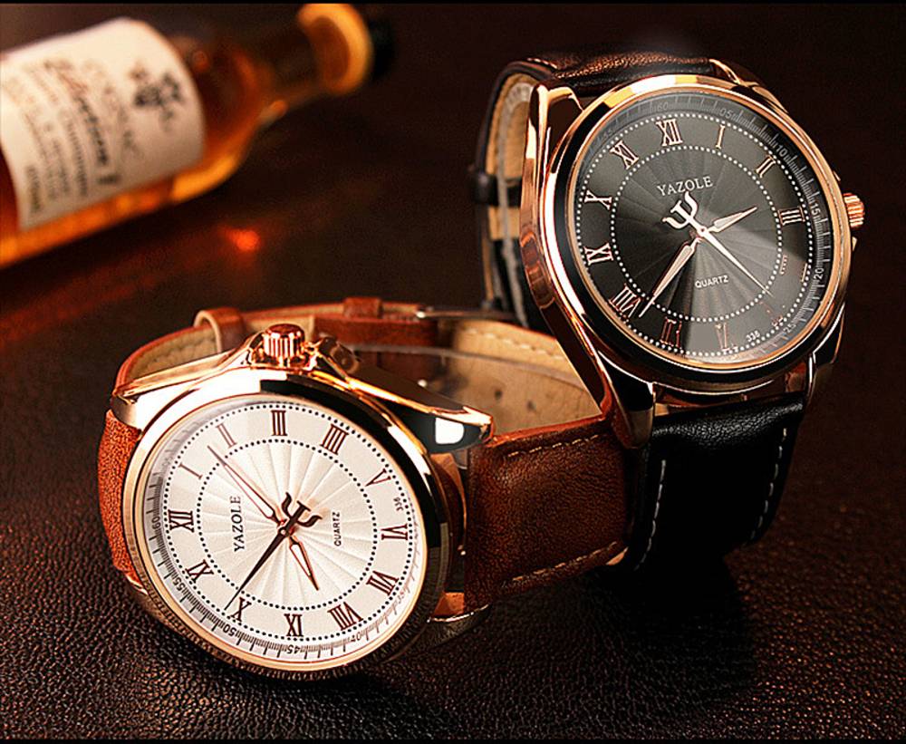 ビジネスウォッチ メンズ 高級 クォーツ腕時計 クラシック ファッション レザー 男性腕時計 ギフト 父の日 - 画像2