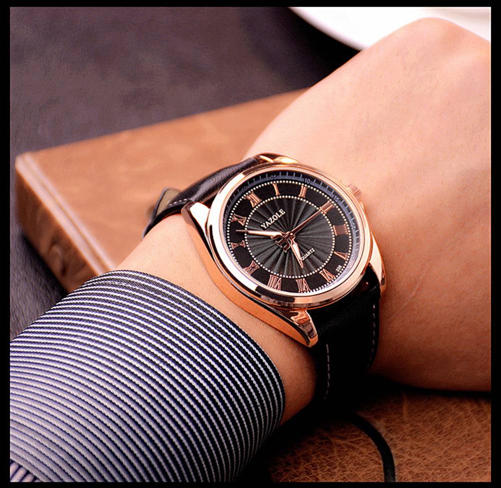 ビジネスウォッチ メンズ 高級 クォーツ腕時計 クラシック ファッション レザー 男性腕時計 ギフト 父の日 - 画像3