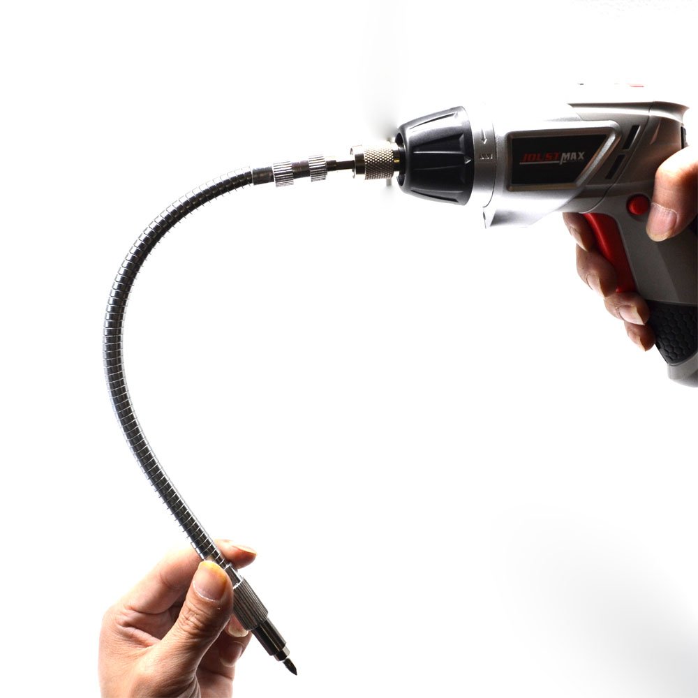 ツール 工具 フレキシブルシャフト 6.3mm 1/4インチ フレキシブルシャフト 六角シャンク 300mm