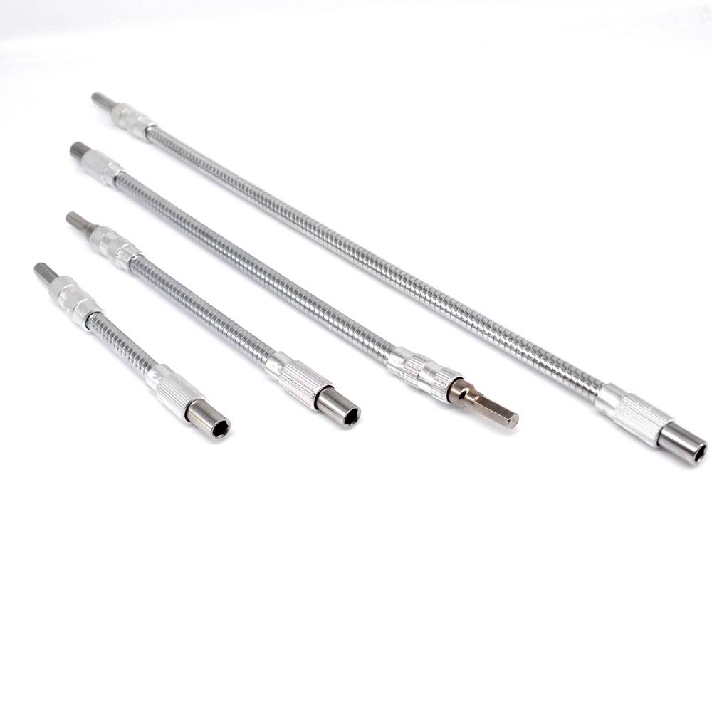 ツール 工具 フレキシブルシャフト 6.3mm 1/4インチ フレキシブルシャフト 六角シャンク 300mm - 画像3