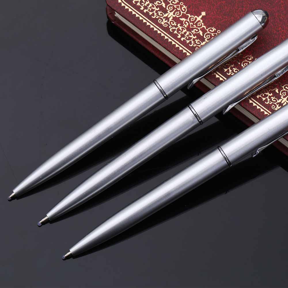 1PCs 目に見えないインク スパイボールペン 日用品 金属素材 UVライトマジックシークレットペン |学  - 画像3