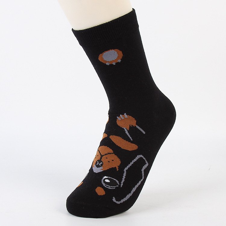 犬 靴下 レディース おしゃれ かわいい コットン 綿 プレゼント ギフト ダックスフンド