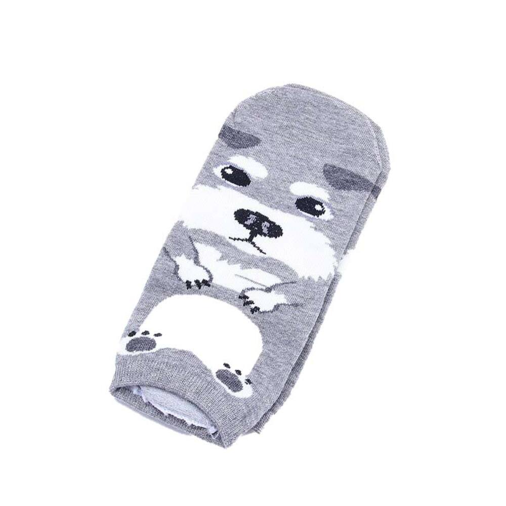 犬 靴下 ソックス かわいい おしゃれ 学生 レディース 女の子 プレゼント ギフト シュナウザーショート