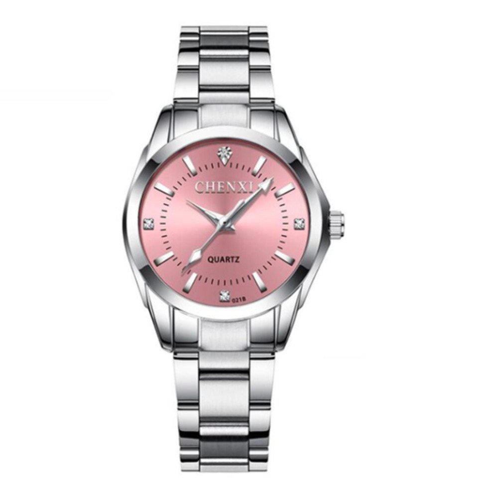 ブランド 腕時計 レディース おしゃれ ファッション ステンレス シンプル 人気 プレゼント    ピンク
