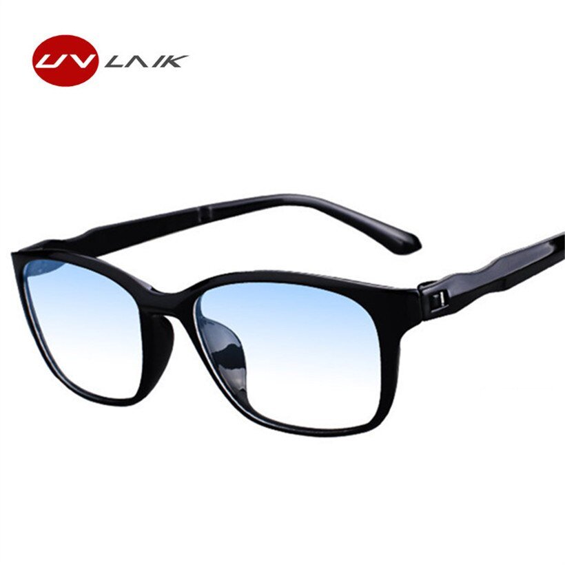 UVLAIK 老眼鏡 アクセサリー ファッション 眼鏡 防眩ガラス 高品質 TR|[度数/カラー]1.0-ブラック