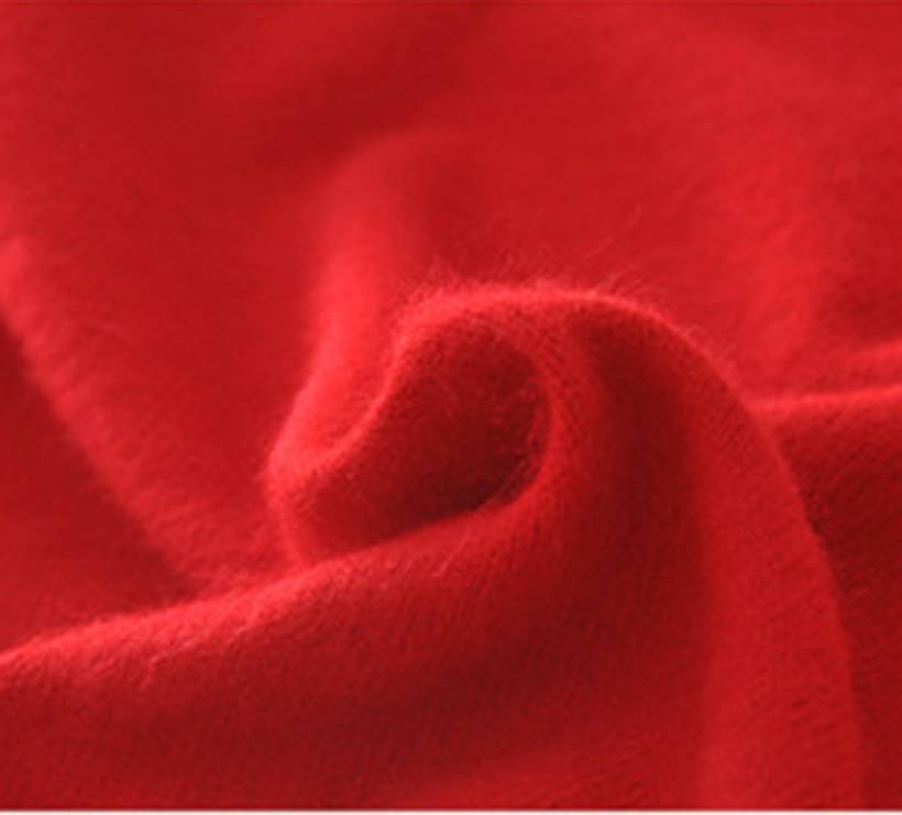 レディース ニット 秋冬 コーデ プルオーバー タートルネック スリムニット カシミヤ  赤-XL - 画像4