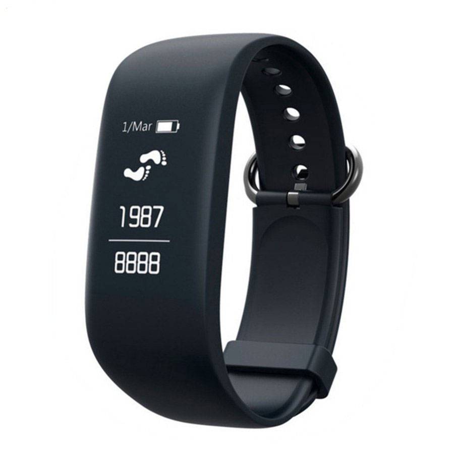 スマートウォッチ IP67 防水 スポーツ ハートレート Bluetooth スマートバンド ブラック