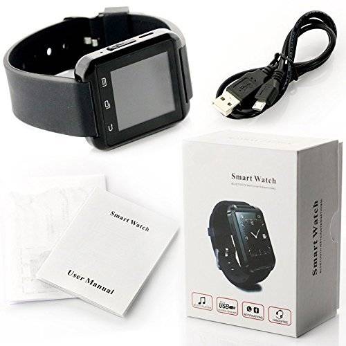 スマート ウォッチ U8 Bluetooth 超薄型 腕時計 着信通知 置き忘れ防  - 画像4