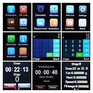 スマート ウォッチ U8 Bluetooth 超薄型 腕時計 着信通知 置き忘れ防  - 画像5