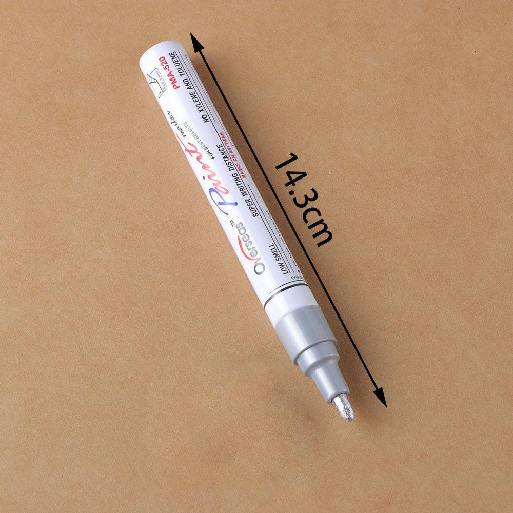 タッチ アップ タイヤ マーカー用品 カー ペイント ペン スクラッチ 修理  青 - 画像2