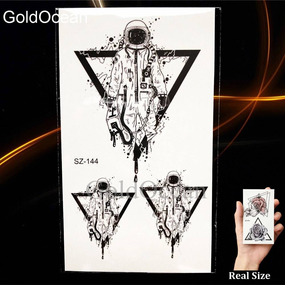 タトゥー シール コスプレ ファッション 防水 インスタント かっこいい オオカミ 狼 HSZ122 - 画像17