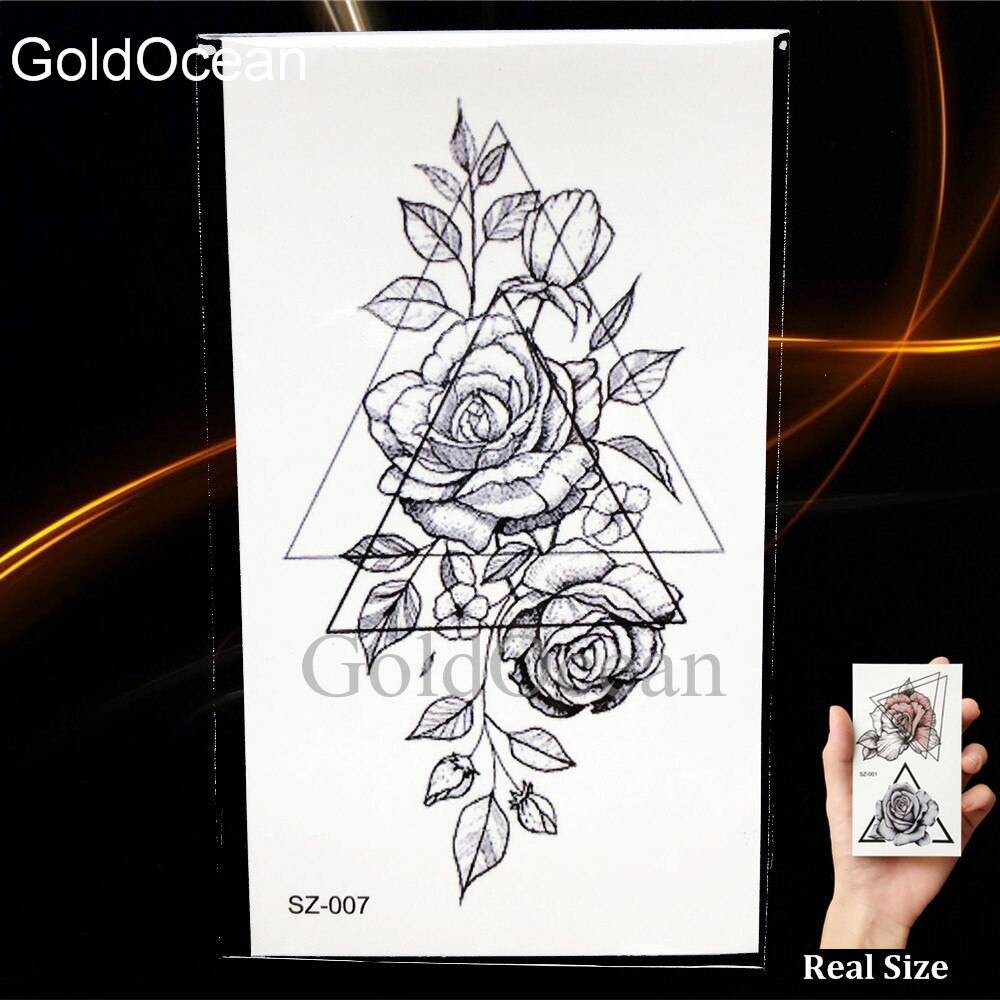 タトゥー シール コスプレ ファッション 防水 インスタント かっこいい オオカミ 狼 HSZ122 - 画像18