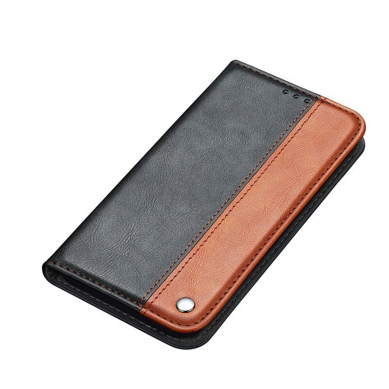 Xiaomi Redmi Note 7 手帳型スマホケース カードスロットあり ブラウン