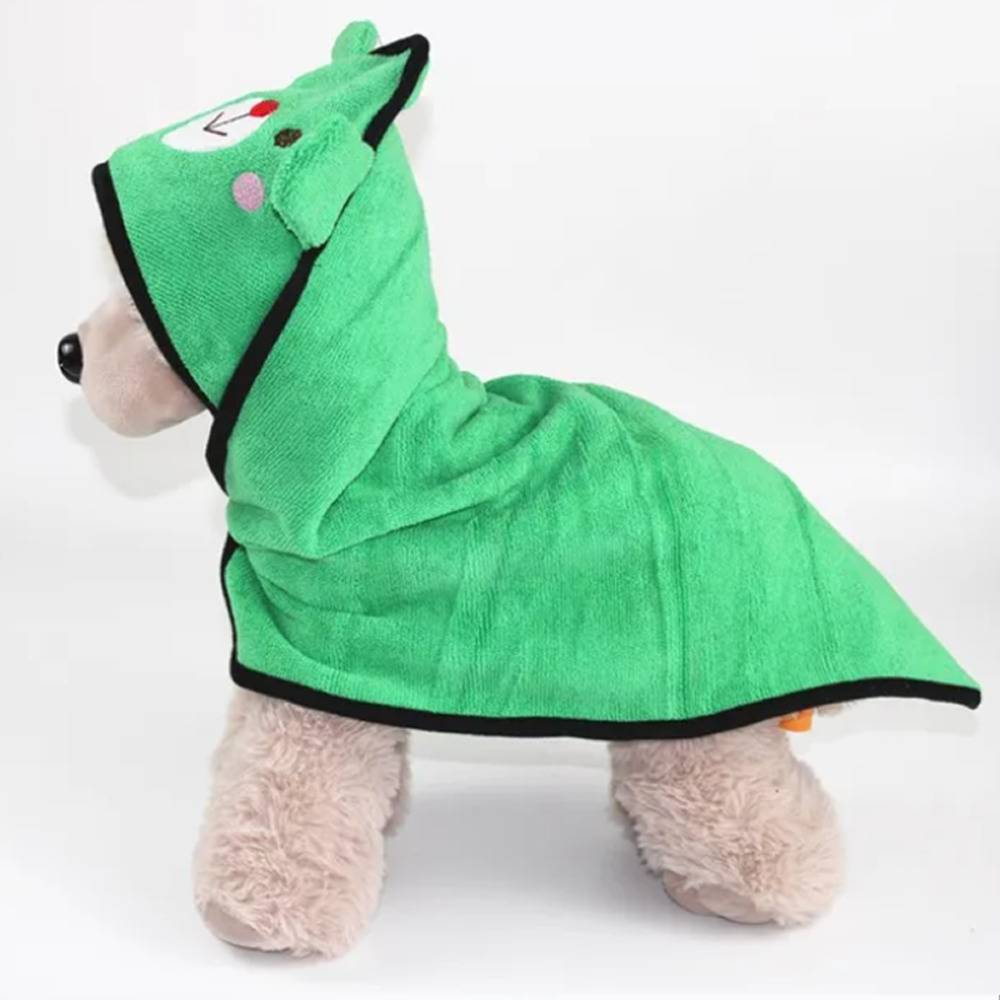 かわいい 可愛い 速乾 柔らかい ペット用 薄手 猫用 暖かい 犬用  ひよこMサイズ - 画像4