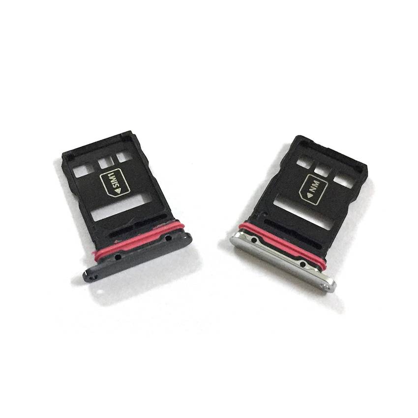 ファーウェイ シム Huawei P40 SIM カード トレイ スロット ホルダー アダプター ソ  白 - 画像2