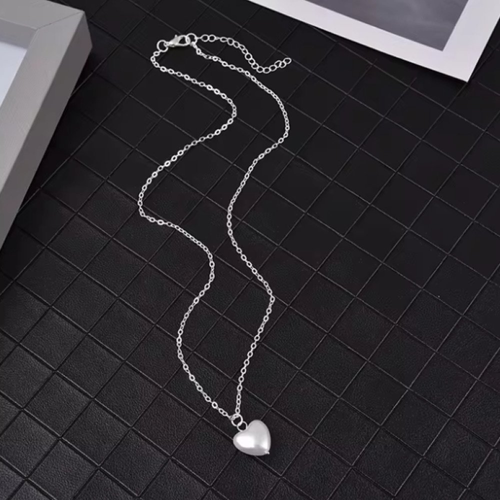 ブランド レディース ギフト チェーン 結婚式 パーティー ジュエリー ネックレス ペンダント 銀色