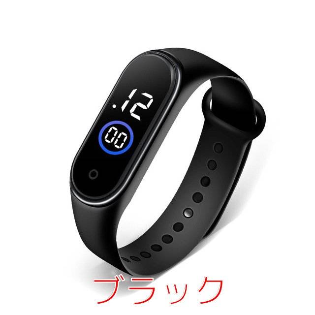 スマートウォッチライク　腕時計　子供用  男の子 女の子 デジタル LED スポー  - 画像1